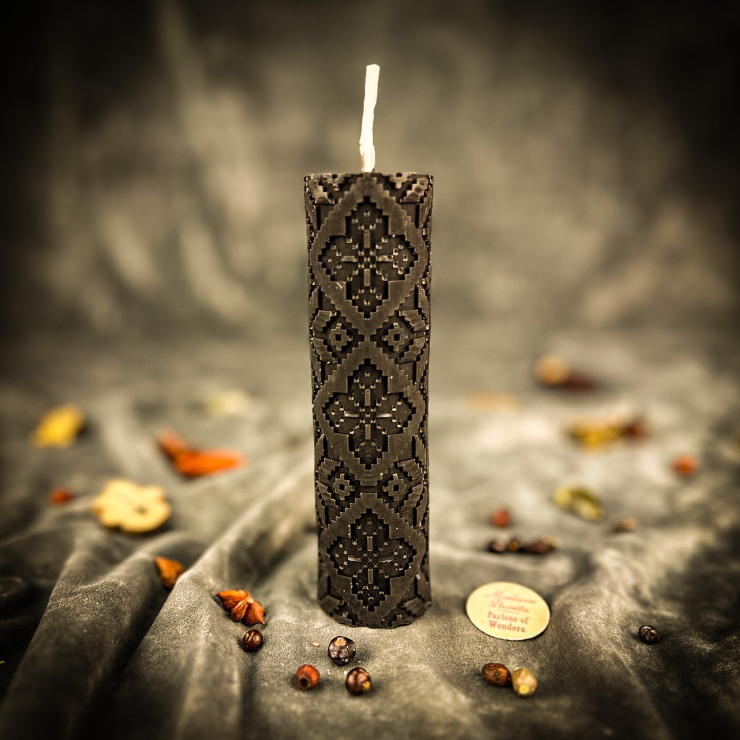 Black Protection and Plenty Pillar Candle