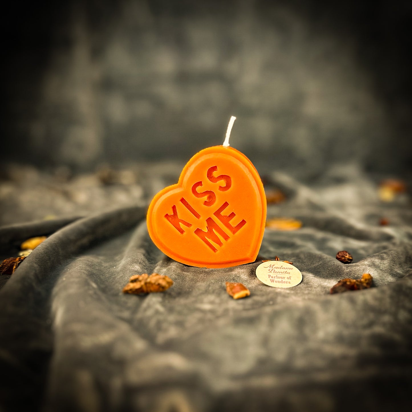 Orange Kiss Me Candle