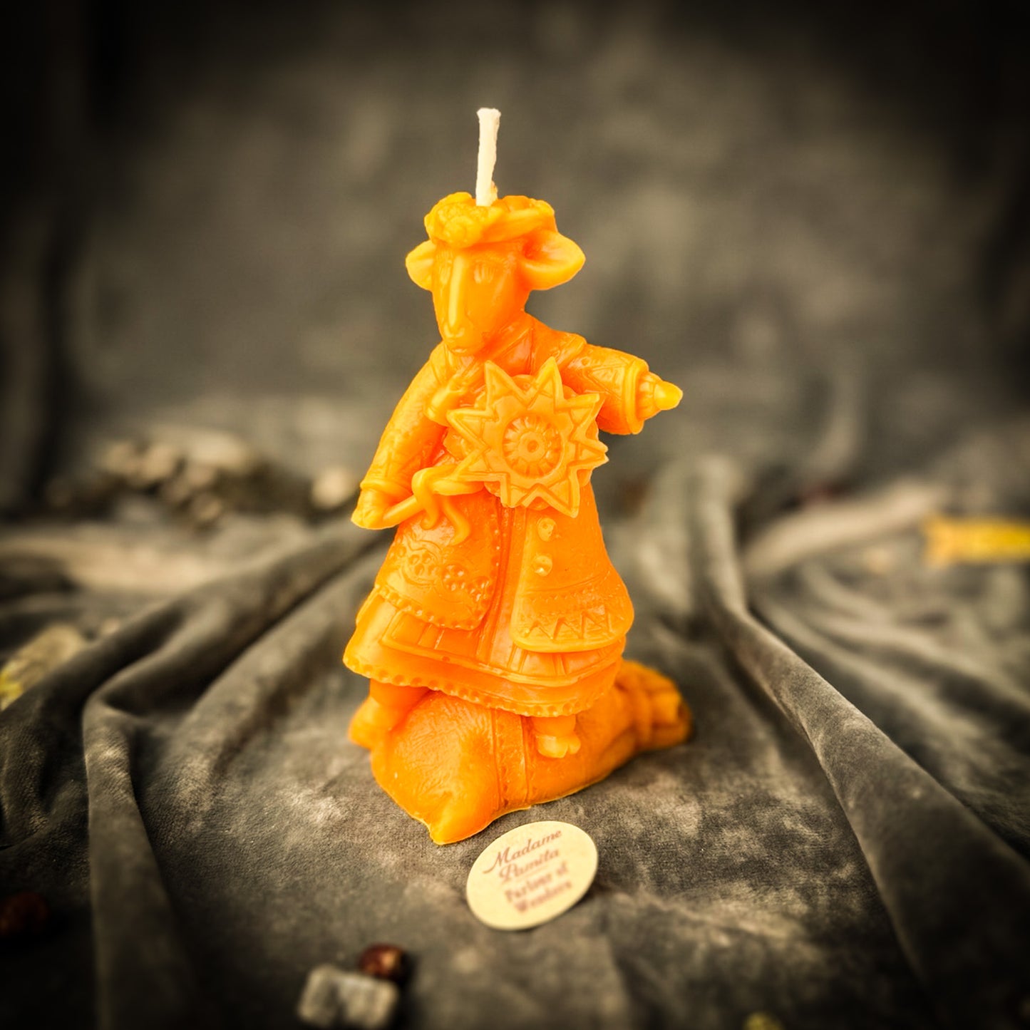 Orange Winter Spell Candle