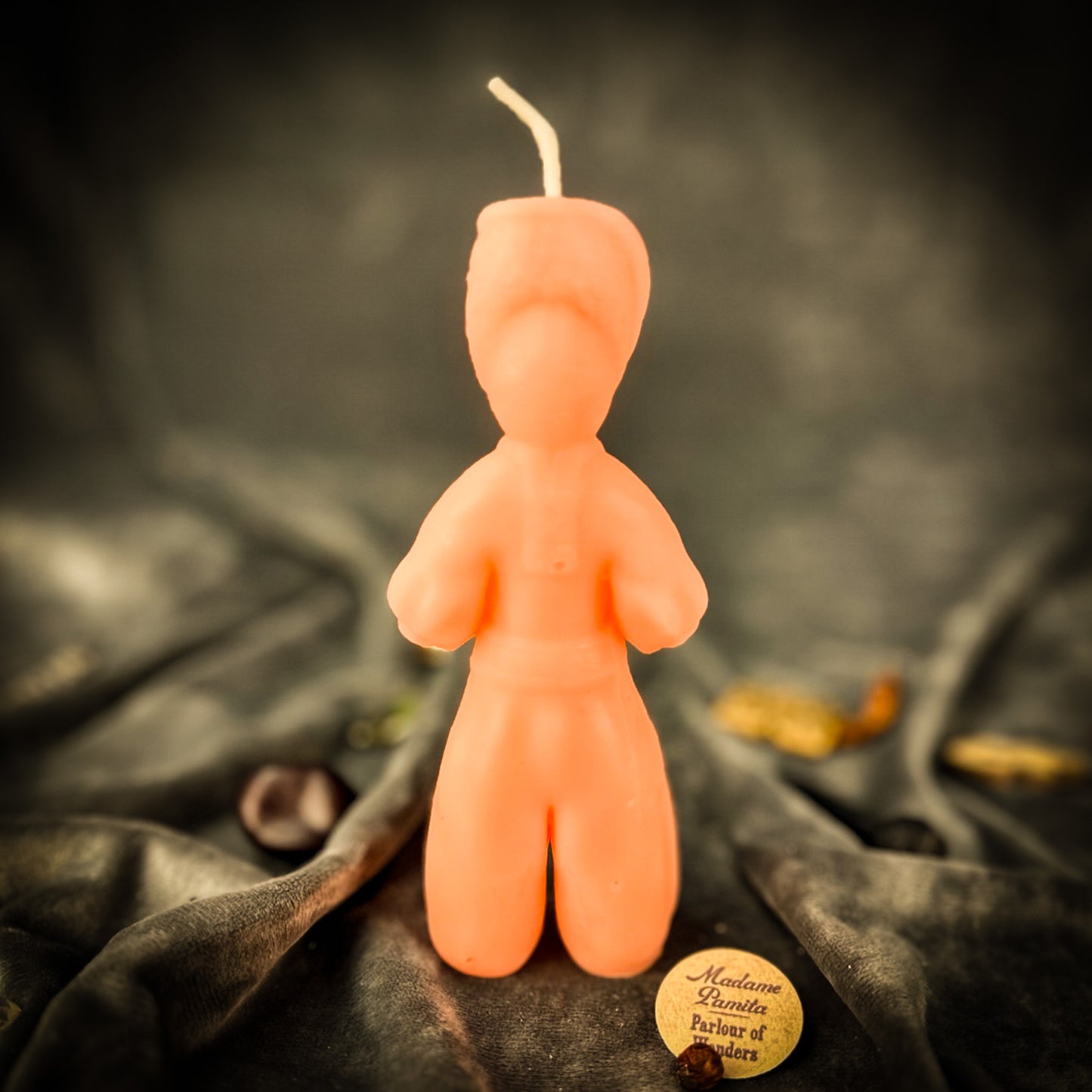 Pink Kozak of Courage Spell Candle