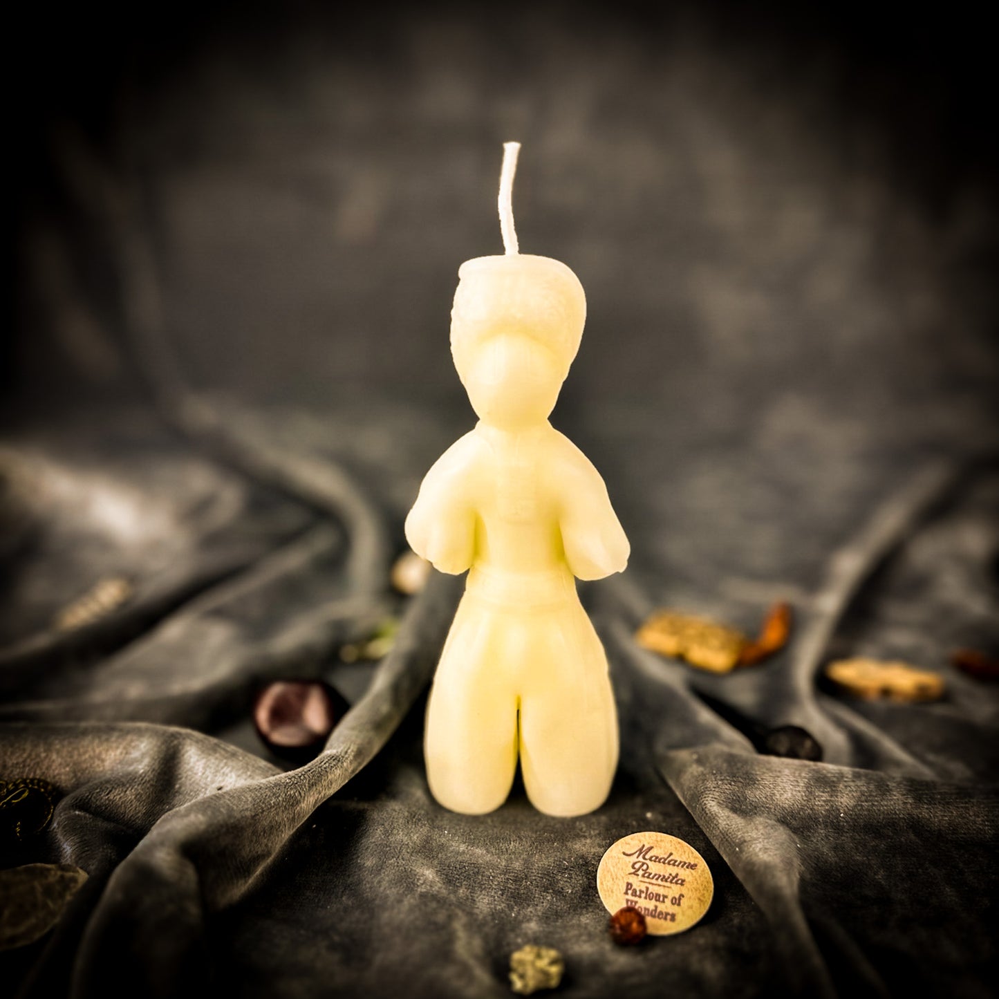 White Kozak of Courage Spell Candle