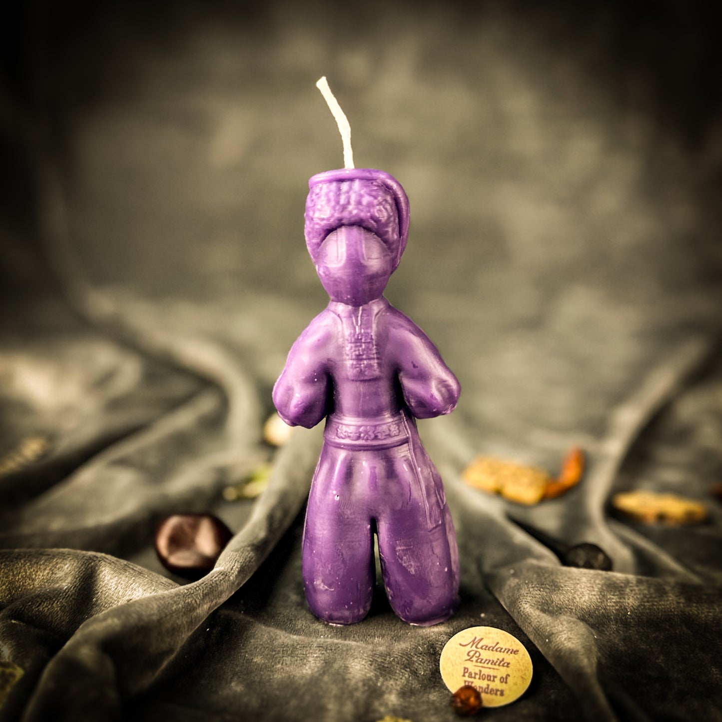 Purple Kozak Courage Spell Candle