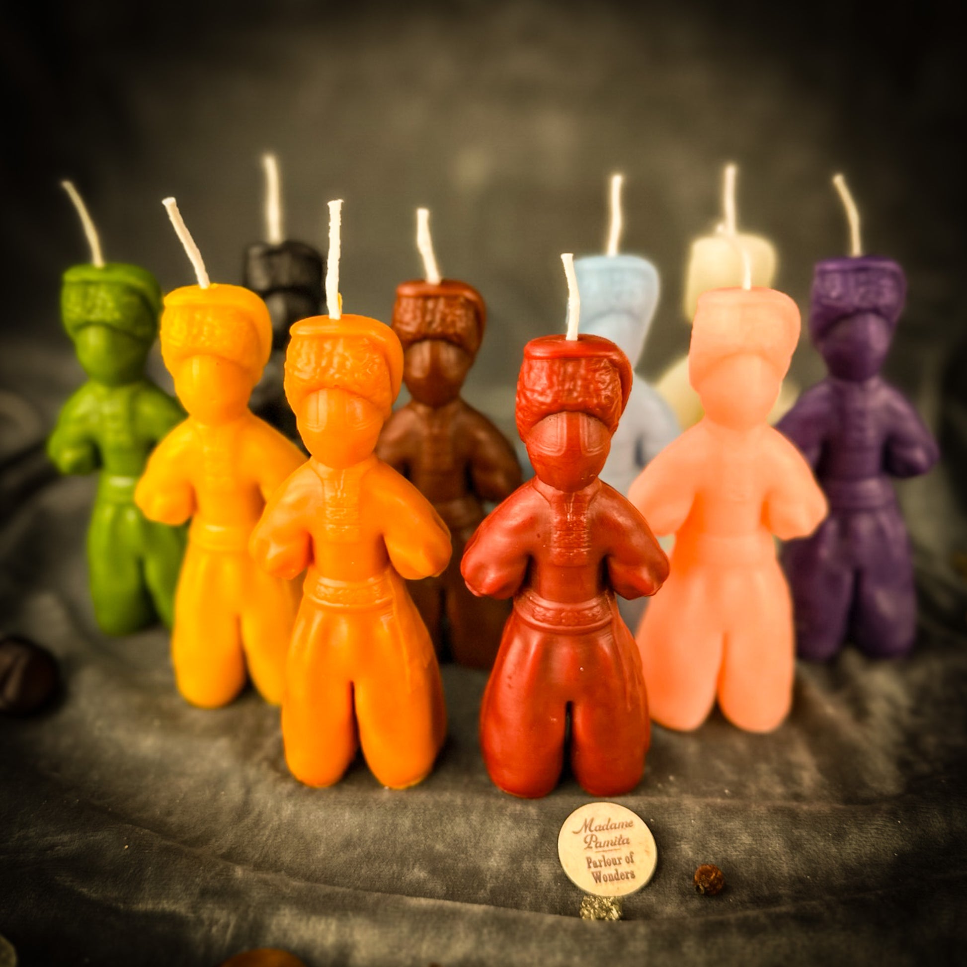 Beeswax Kozak of Courage Spell Candle