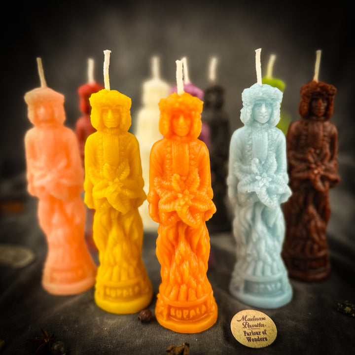 Beeswax Kupala God Spell Candle | Cleansing, Renewal & Purification