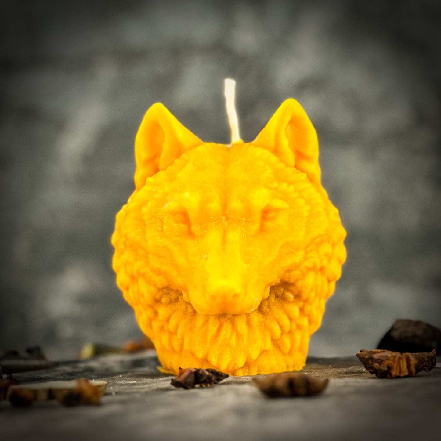 Yellow Leader of The Pack Candle