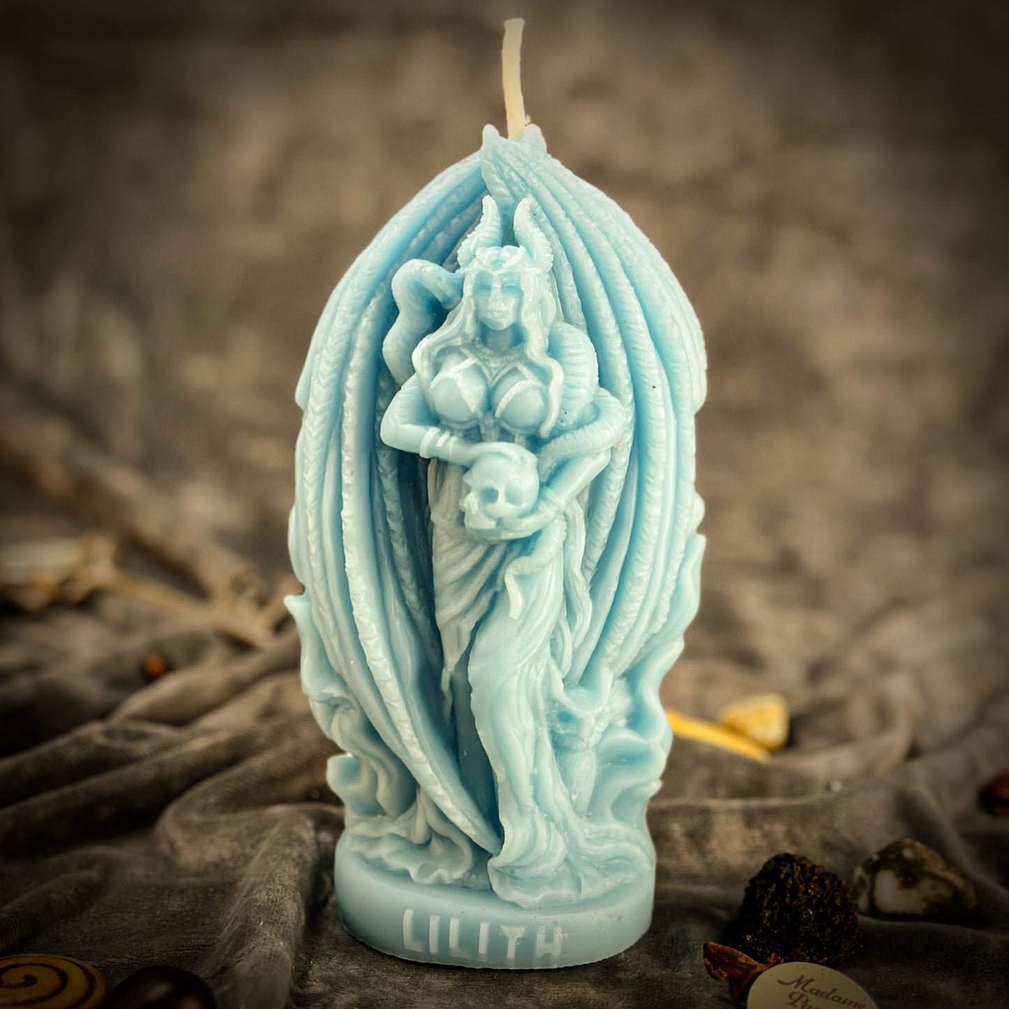 Blue Lilith Candle 