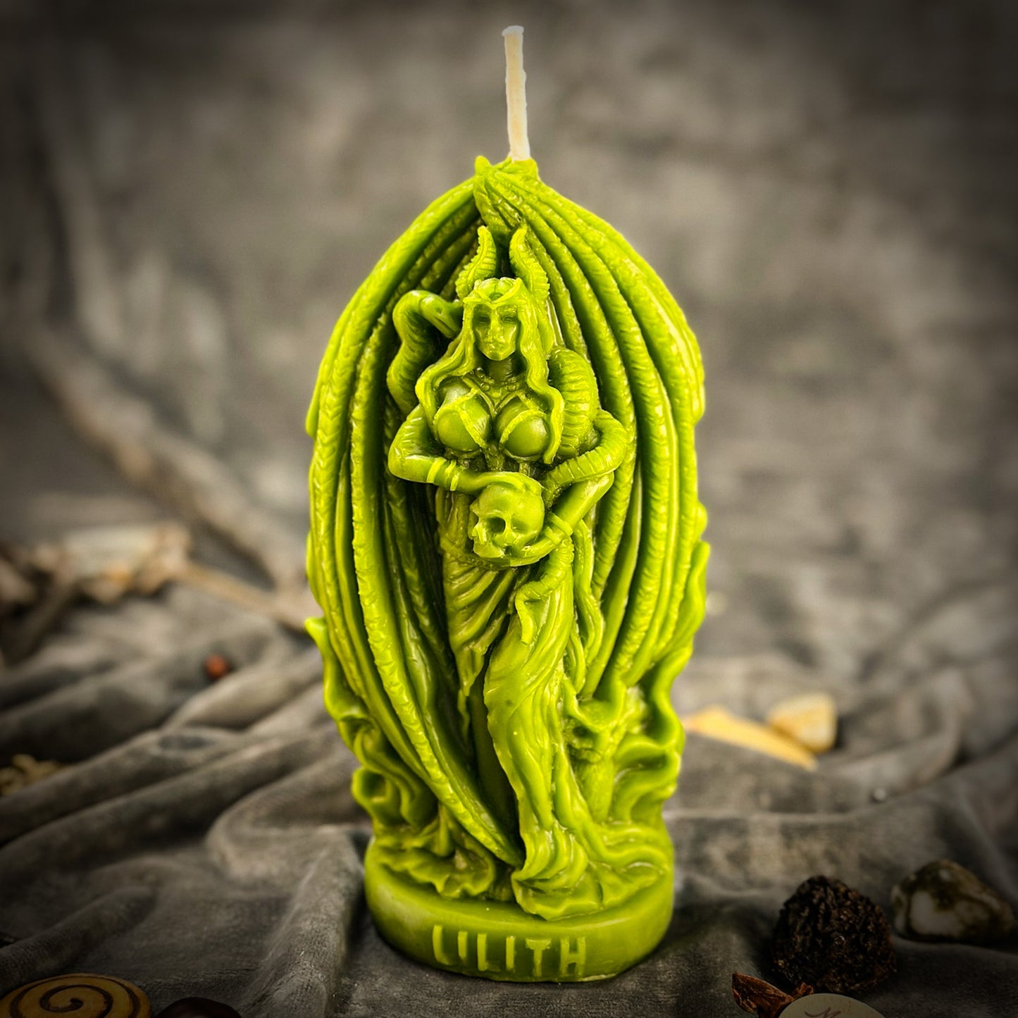 Green Lilith Empowerment Candle 