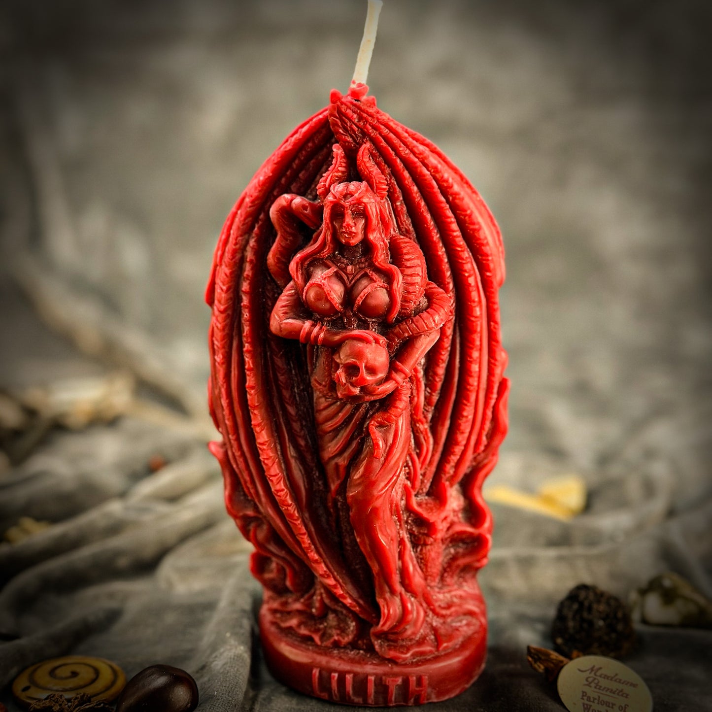 Lilith Candle Red