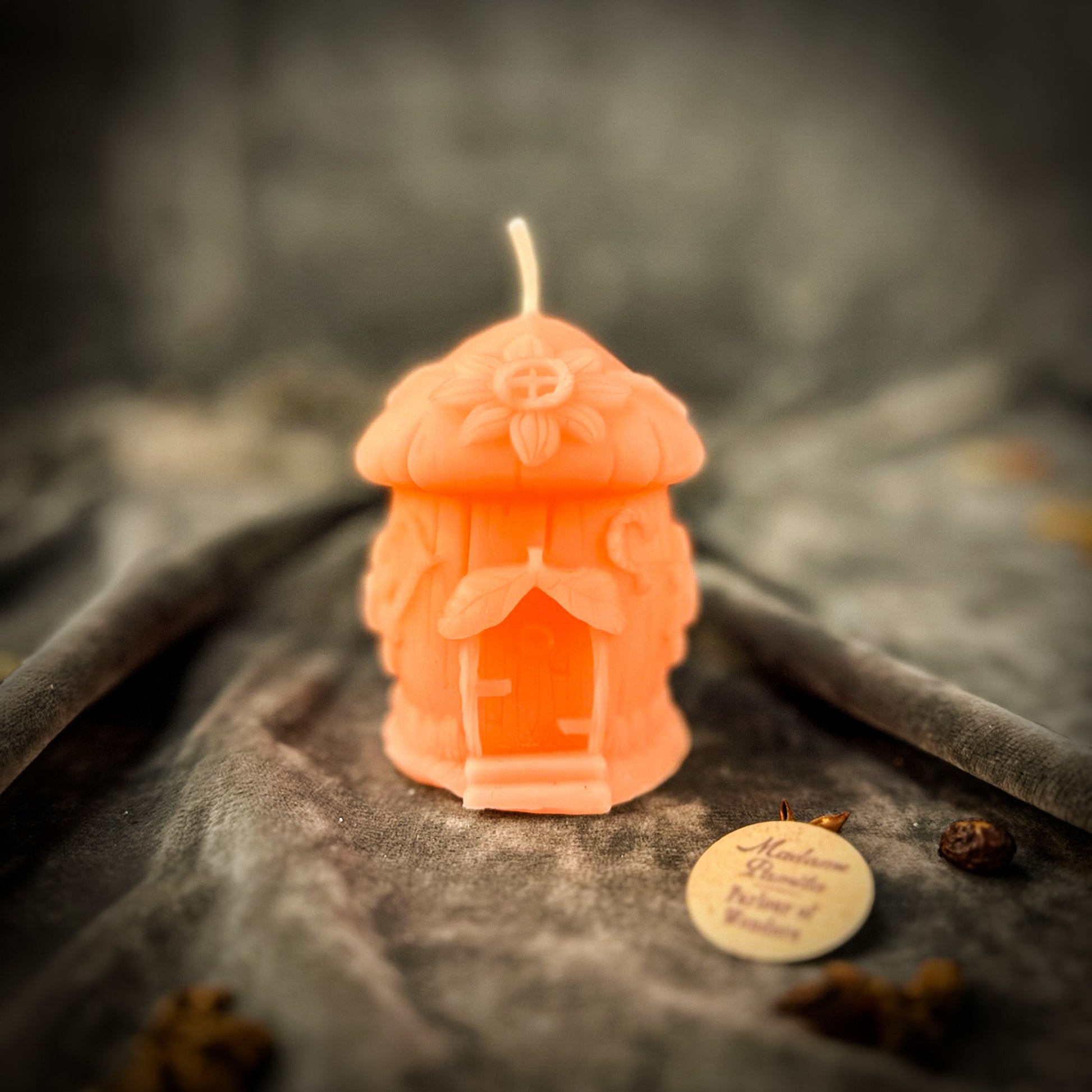 Pink Fairy Hut Candle 