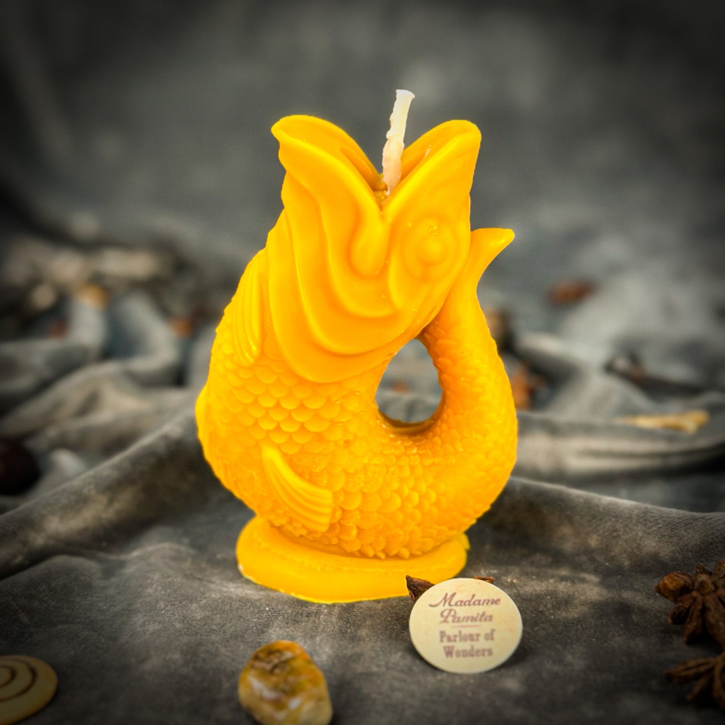 Yellow Fish Spell Candle