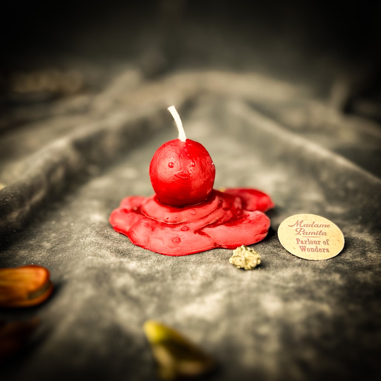 Red Melting Snowman Spell Candle