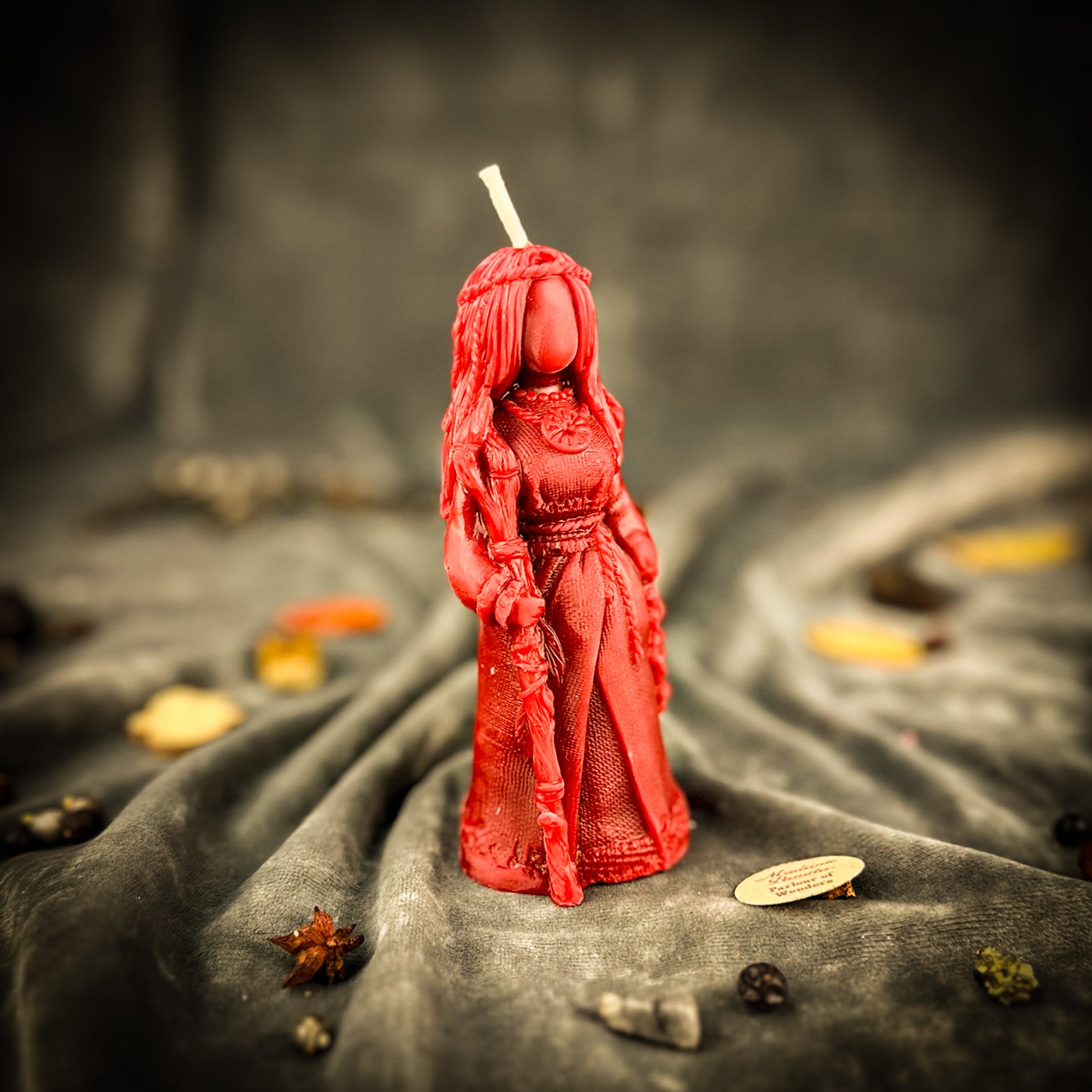 Red Molfarka Candle