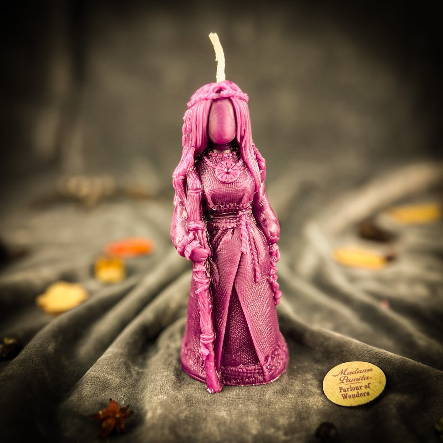 Beeswax Molfarka Slavic Shaman Spell Candle