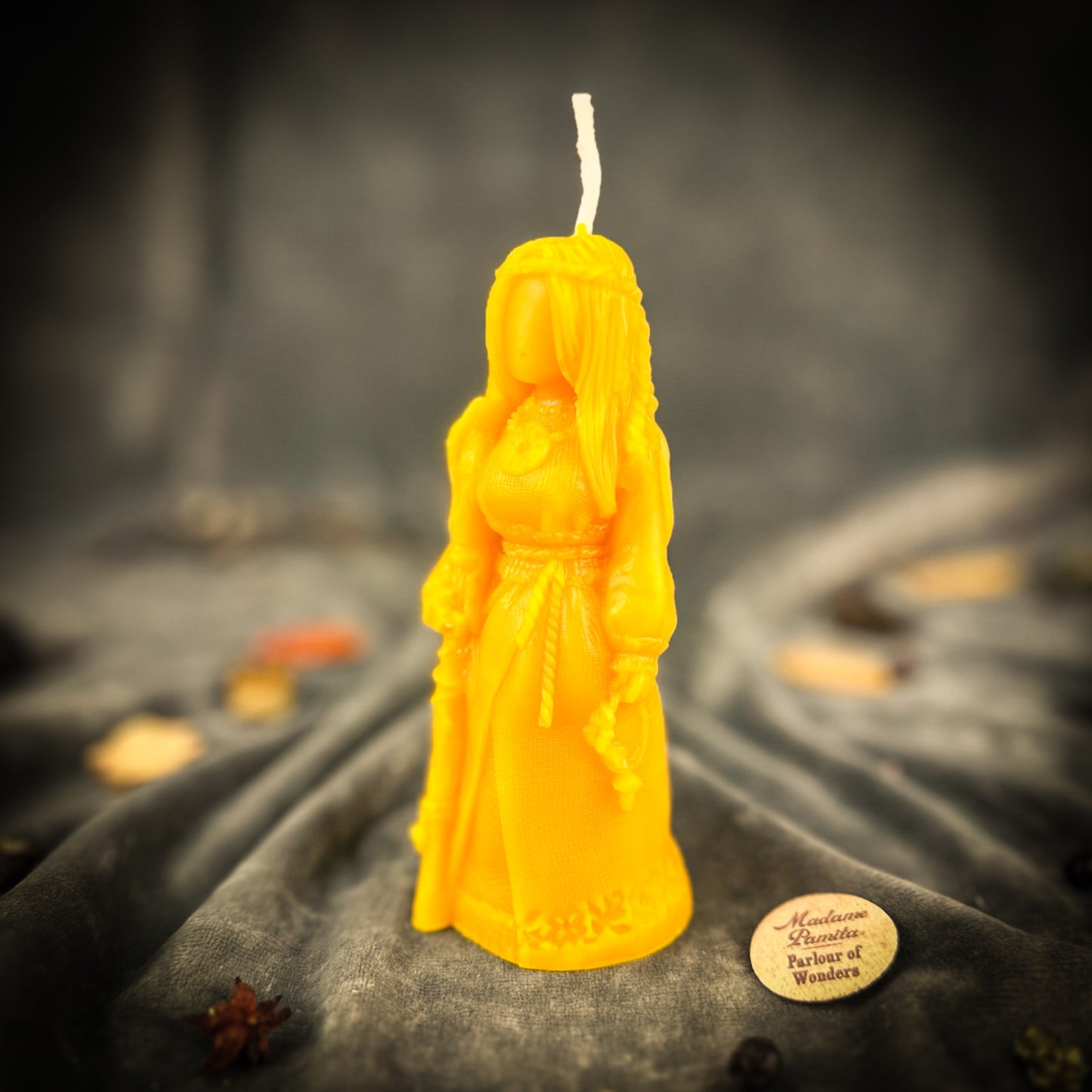 Beeswax Molfarka Slavic Shaman Spell Candle