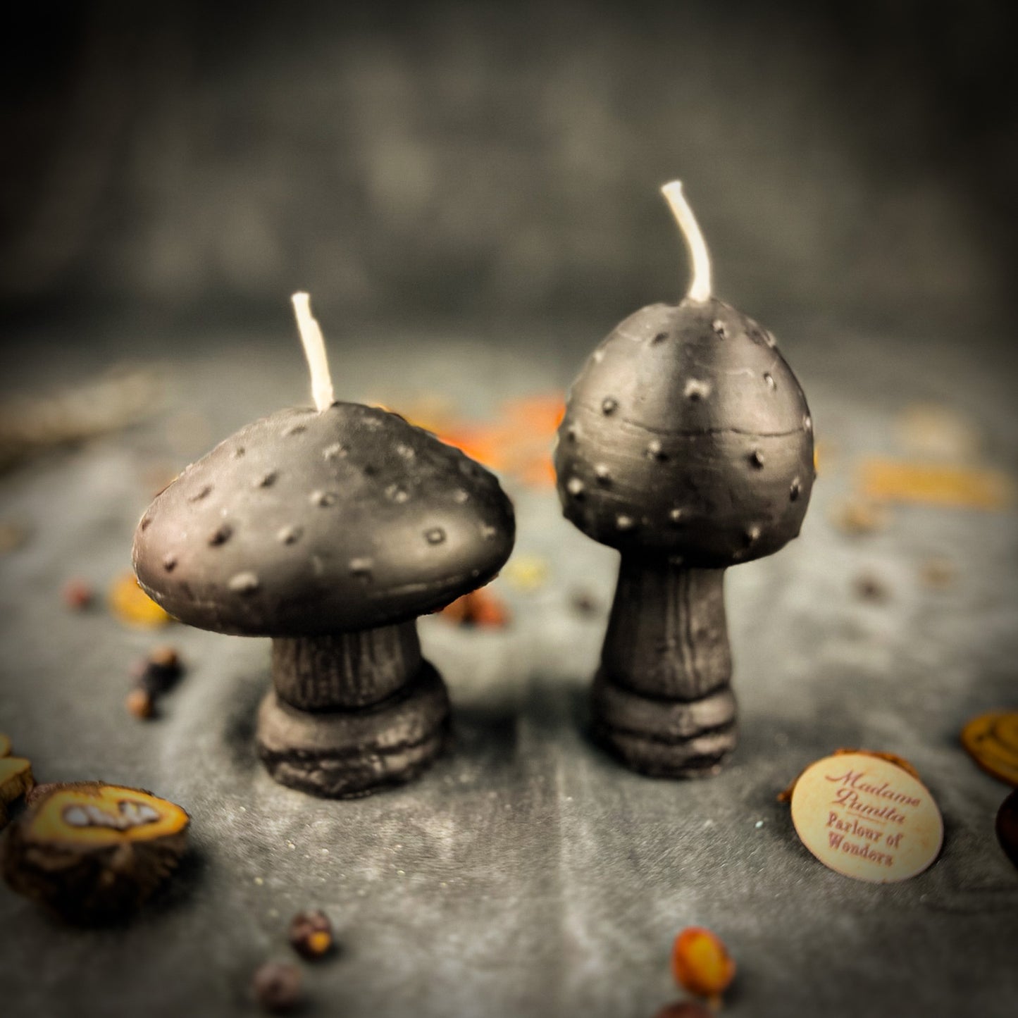 Black Mystical Spell Candle Duo 