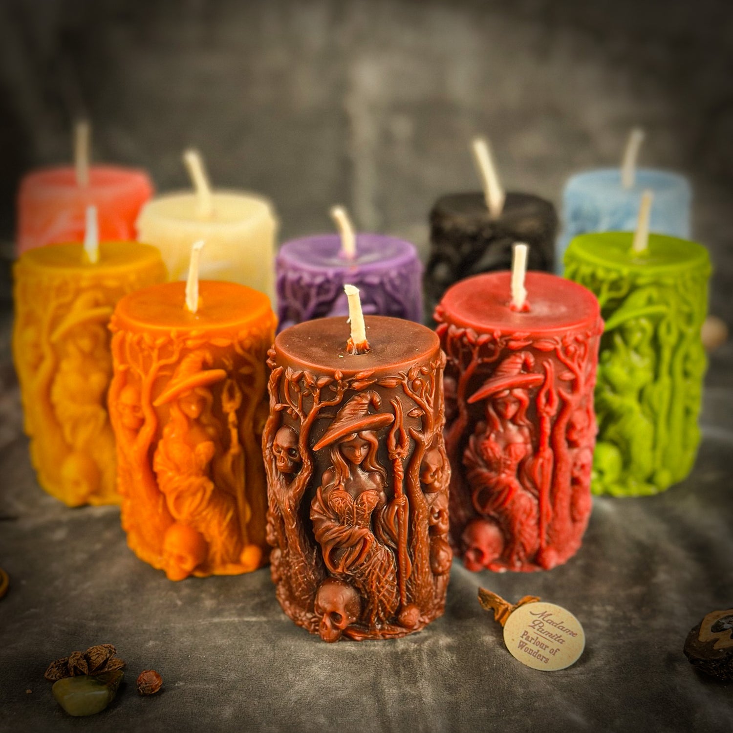 Beeswax Pillars of Witchcraft Spell Candle - Power