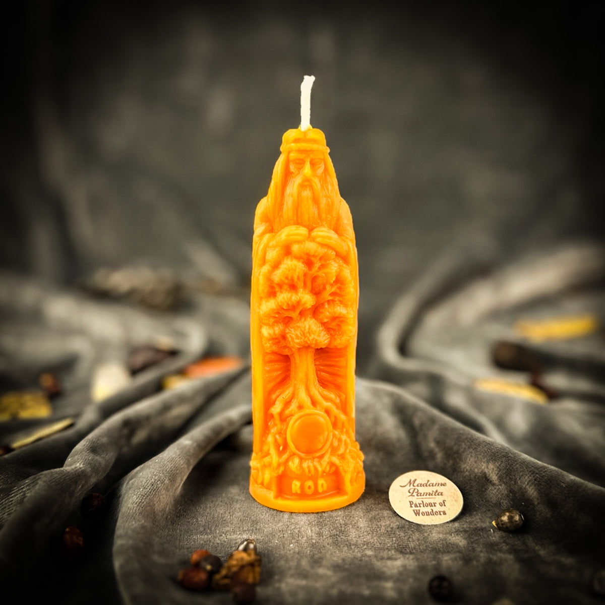 Rod Ancestral Blessings Beeswax Candle Spell Kit | Family, Lineage & Legacy Magic