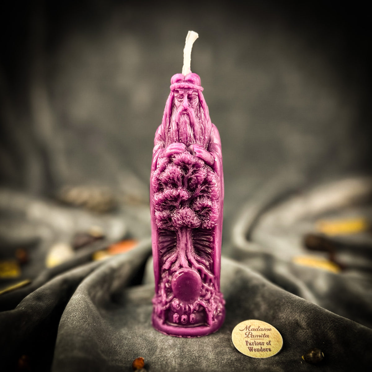 Rod Ancestral Blessings Beeswax Candle Spell Kit | Family, Lineage & Legacy Magic