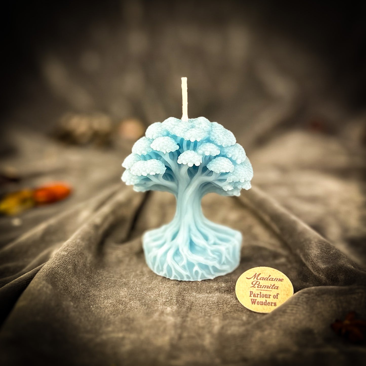 Beeswax Shamanic World Tree Spell Candle