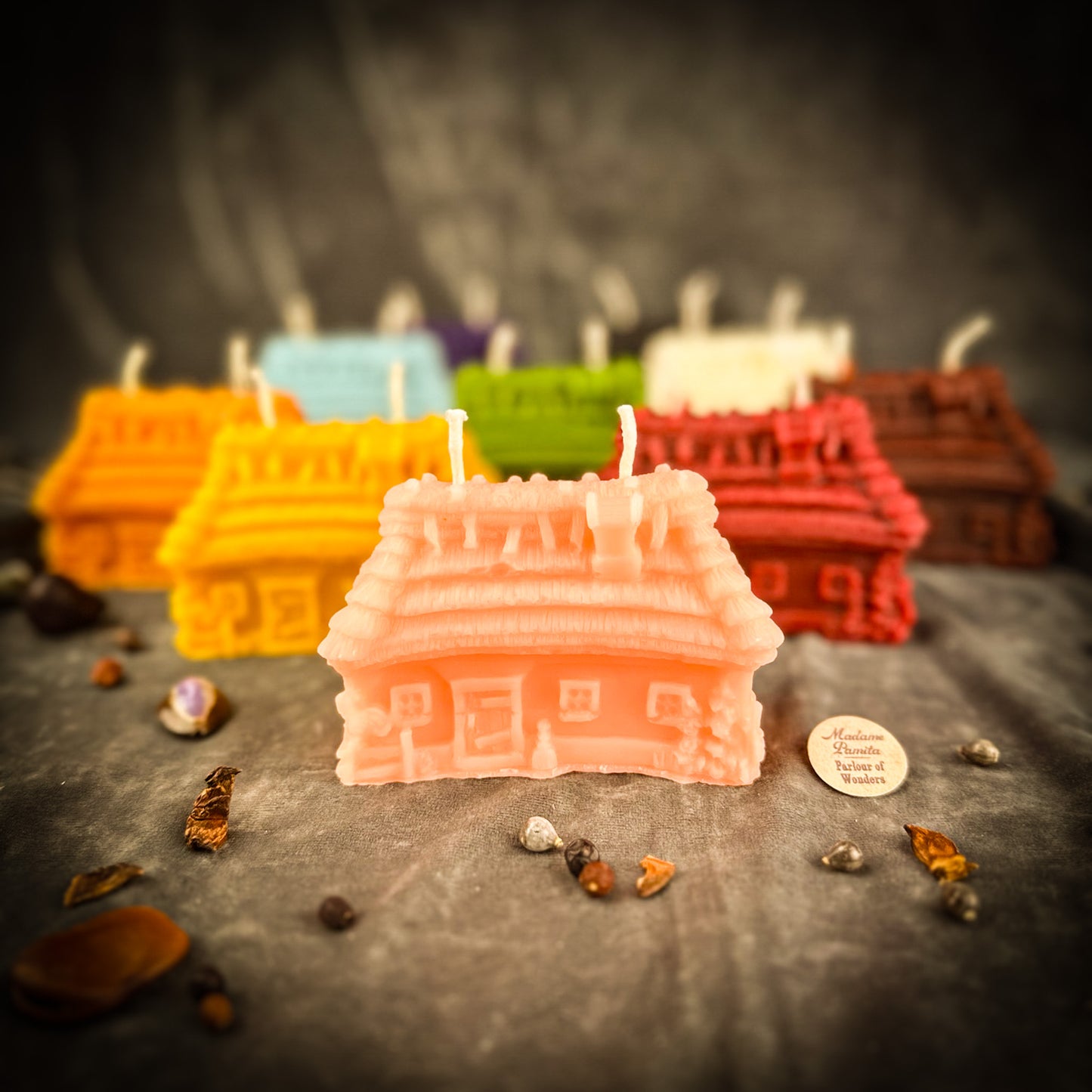 Beeswax Slavic Khata Family Blessing Spell Candle