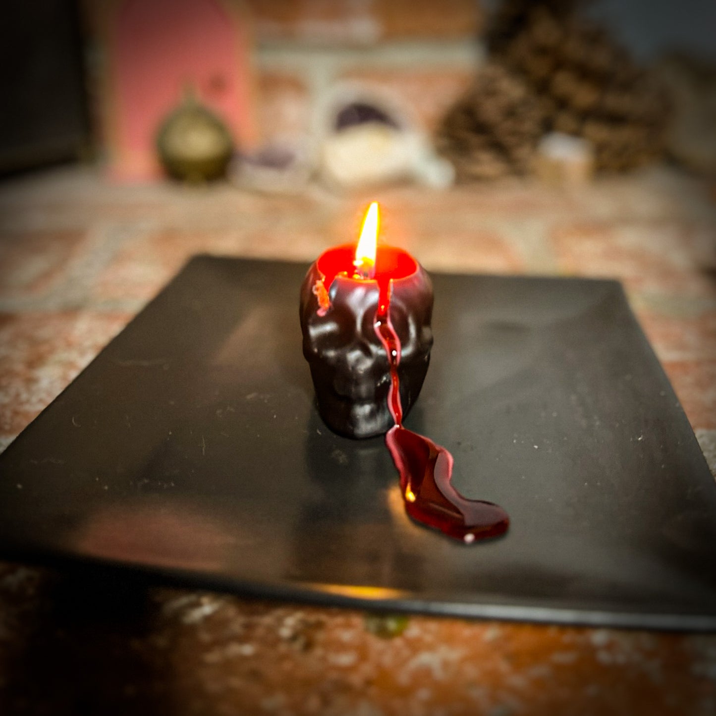  Return to Sender Small Skull Spell Candle