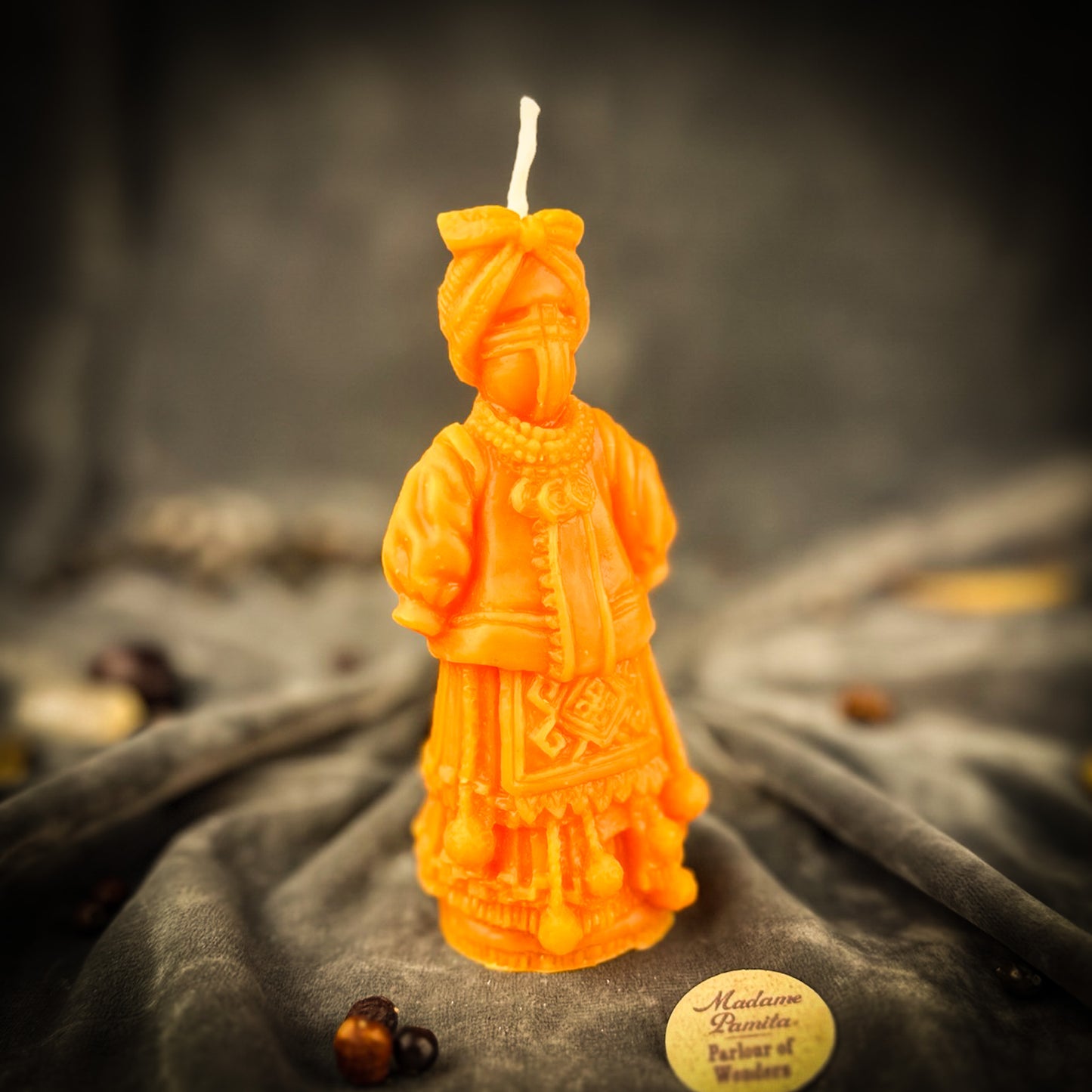 Beeswax Solokha Witch of Attraction Spell Candle