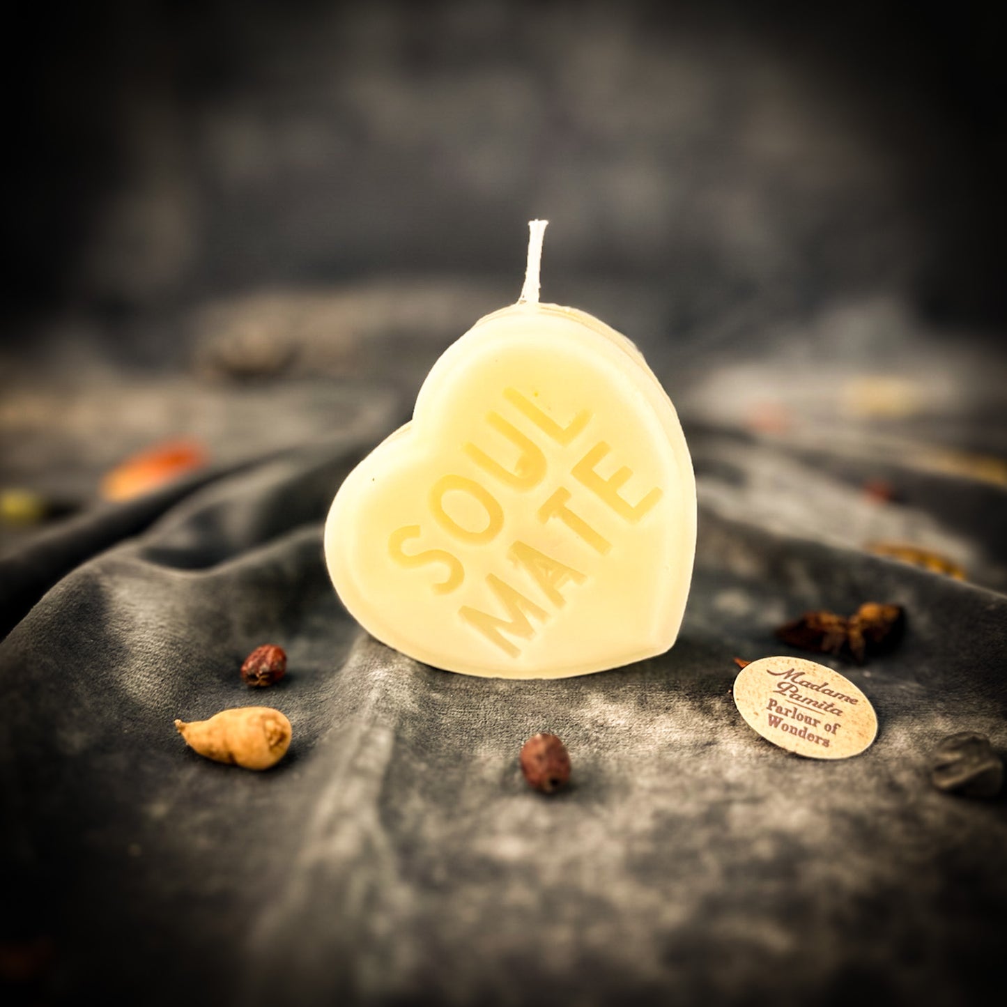 White Soul Mate Candle 