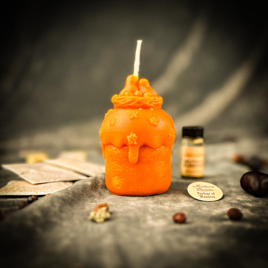 Beeswax Spring Bird Nest Paska Candle Spell Kit - New Beginnings, Home & Nurturing