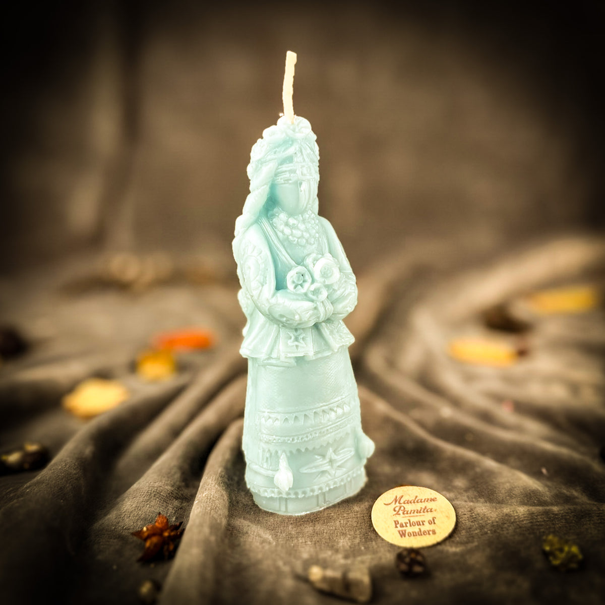 Beeswax Vesna Goddess Spell Candle | Attraction, Love & Renewal
