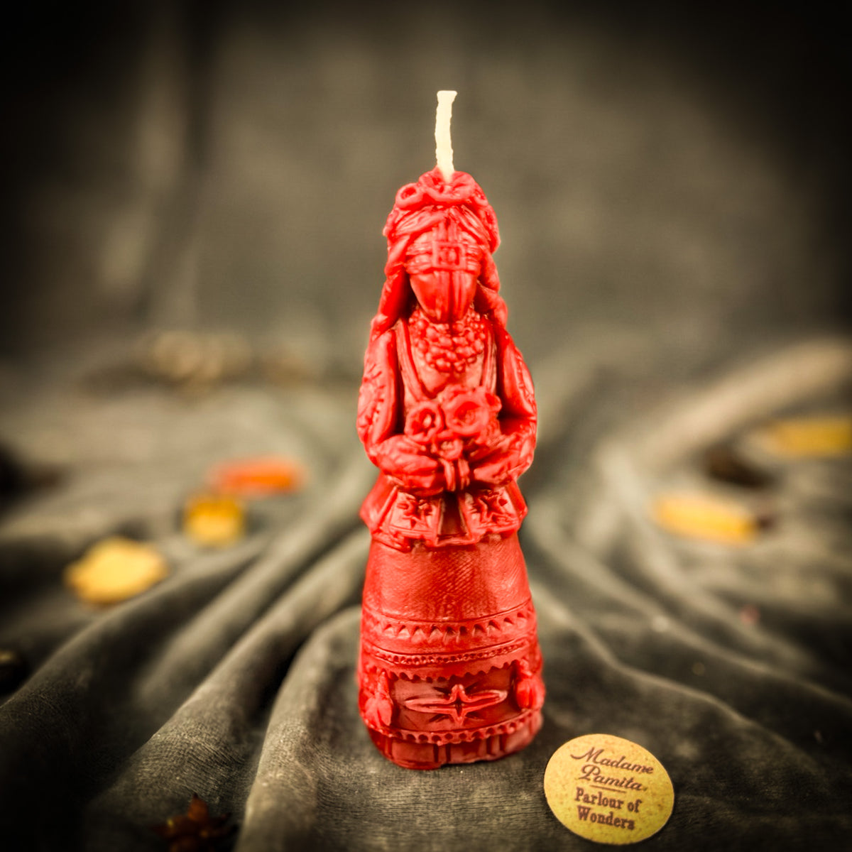 Beeswax Vesna Goddess Spell Candle | Attraction, Love & Renewal