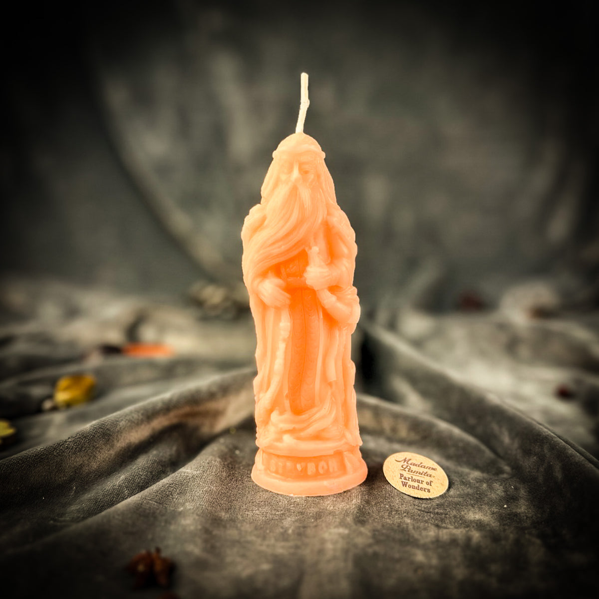 Beeswax Striboh God Spell Candle | Wealth, Prosperity & Opportunity