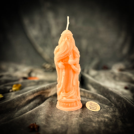Beeswax Striboh God Spell Candle | Wealth, Prosperity & Opportunity