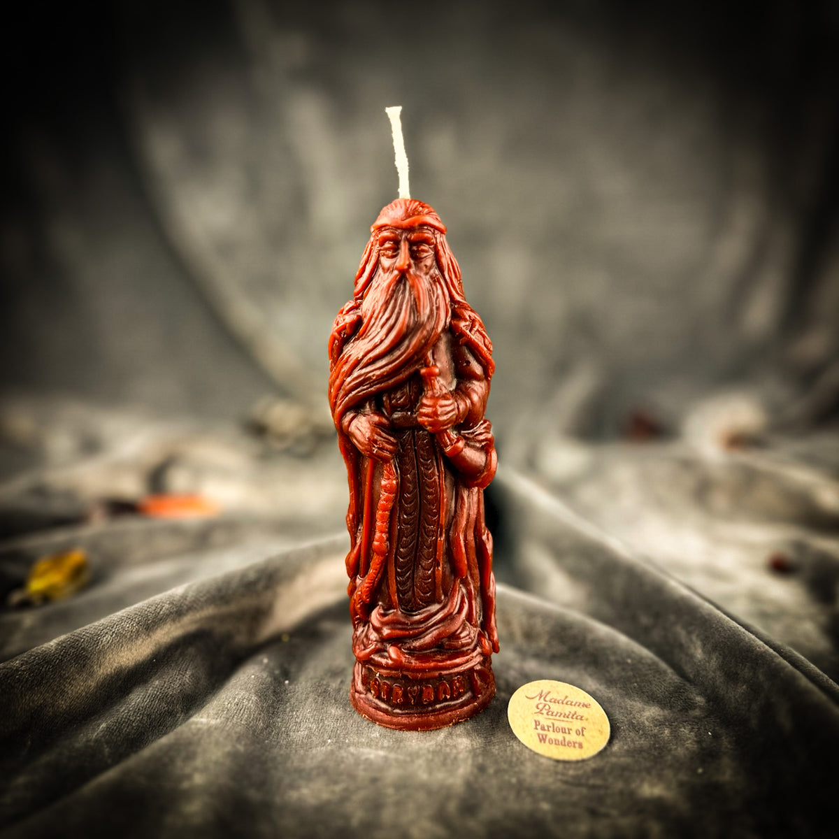 Beeswax Striboh God Spell Candle | Wealth, Prosperity & Opportunity