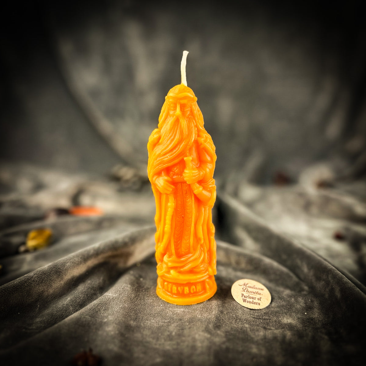 Beeswax Striboh God Spell Candle | Wealth, Prosperity & Opportunity