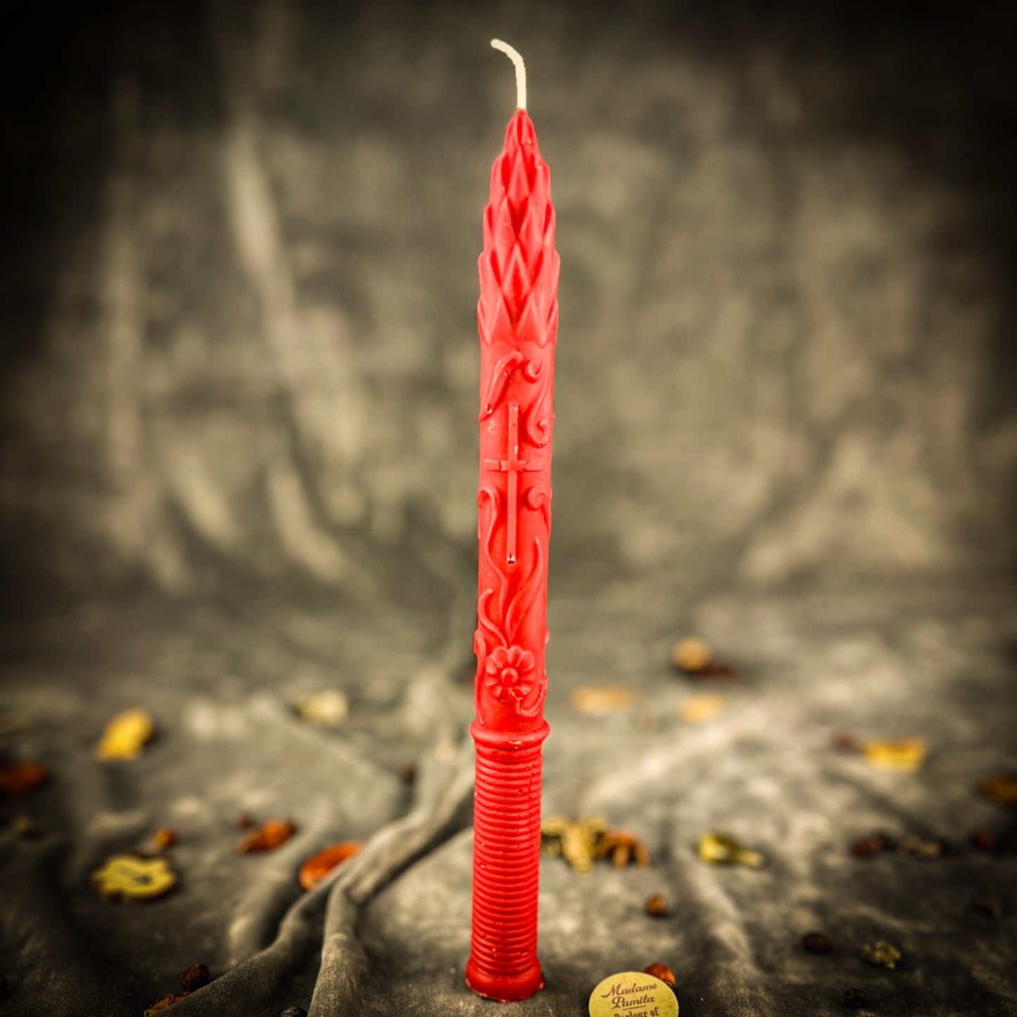 Stritennya Asparagus Candlemas Taper Candle Spell Kit - Renewal & Protection