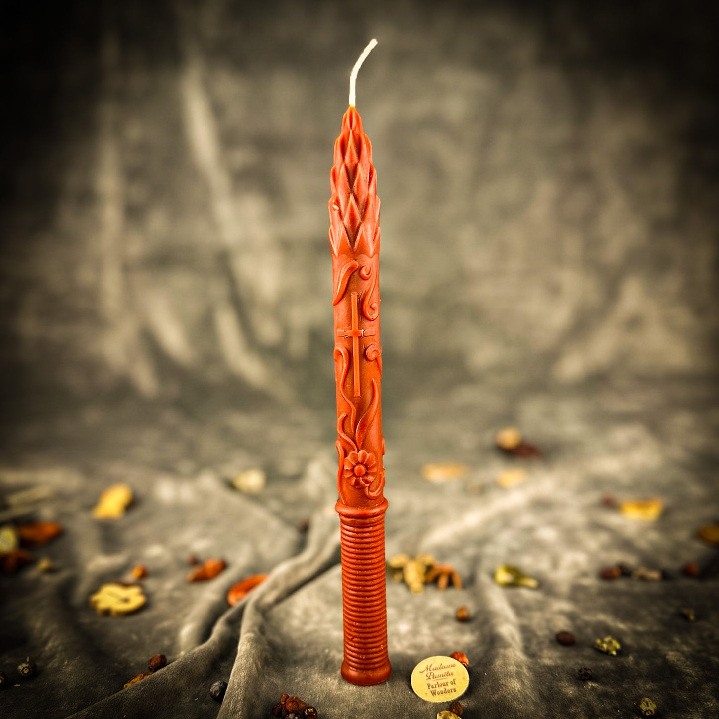 Stritennya Asparagus Candlemas Taper Candle Spell Kit - Renewal & Protection