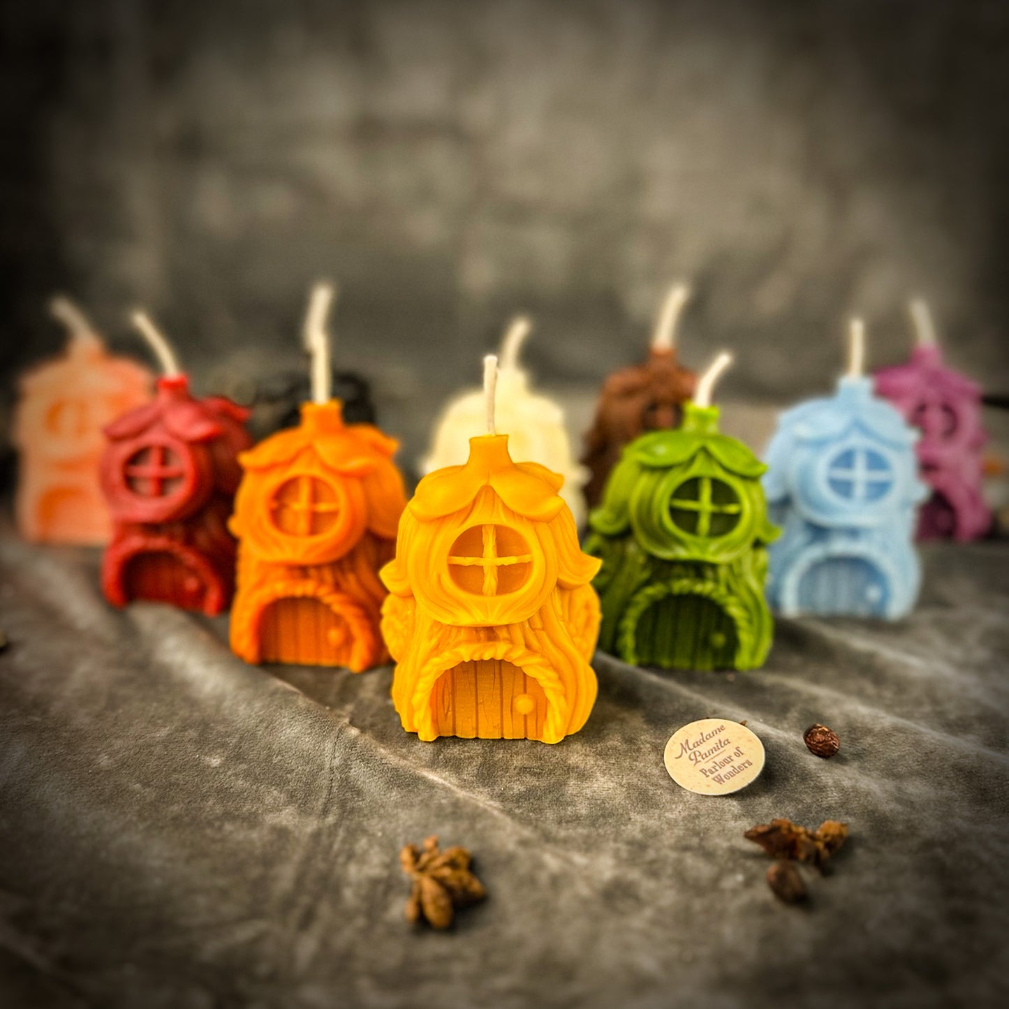 Beeswax Success Sapling Fairy Hut Candle