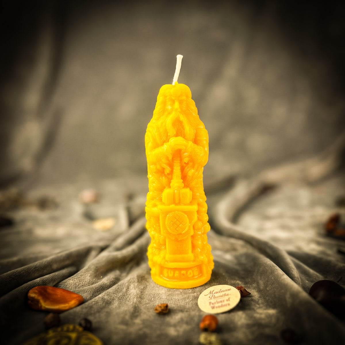 Beeswax Svaroh God Spell Candle | Manifesting, Creativity & Purpose