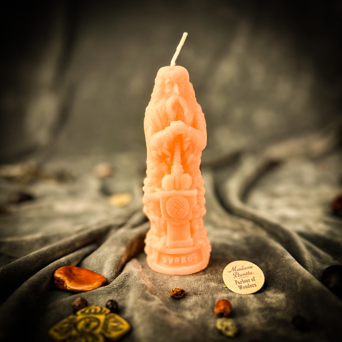 Beeswax Svaroh God Spell Candle | Manifesting, Creativity & Purpose