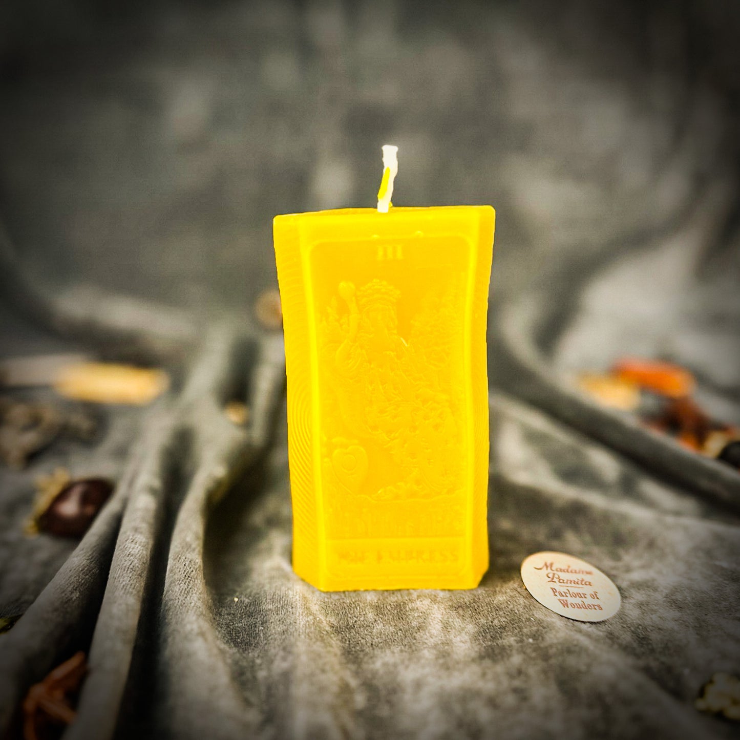 Yellow Empress Spell Candle 