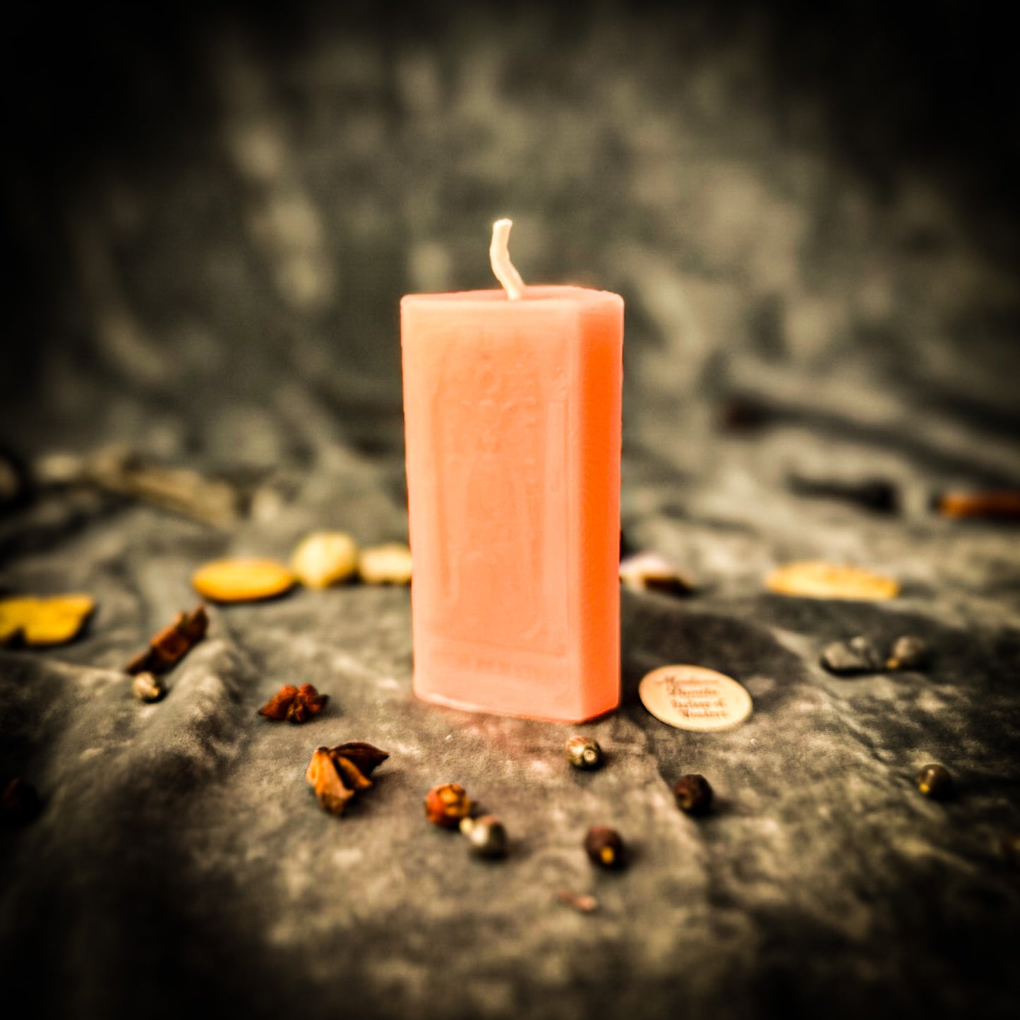 pink High Priestess Tarot Candle