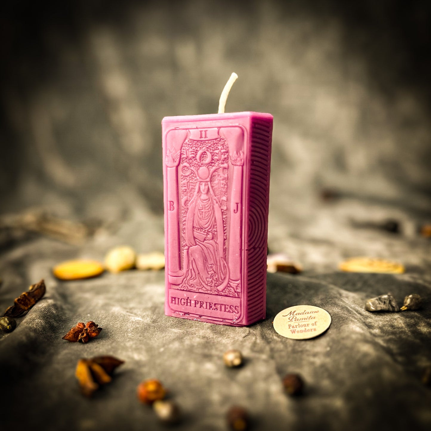 Purple High Priestess Candle 