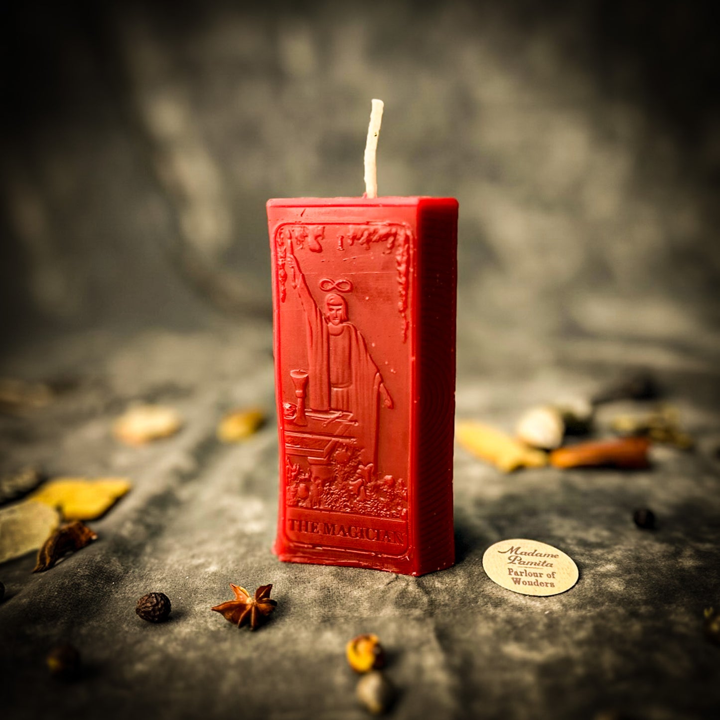Red The Magician Candle