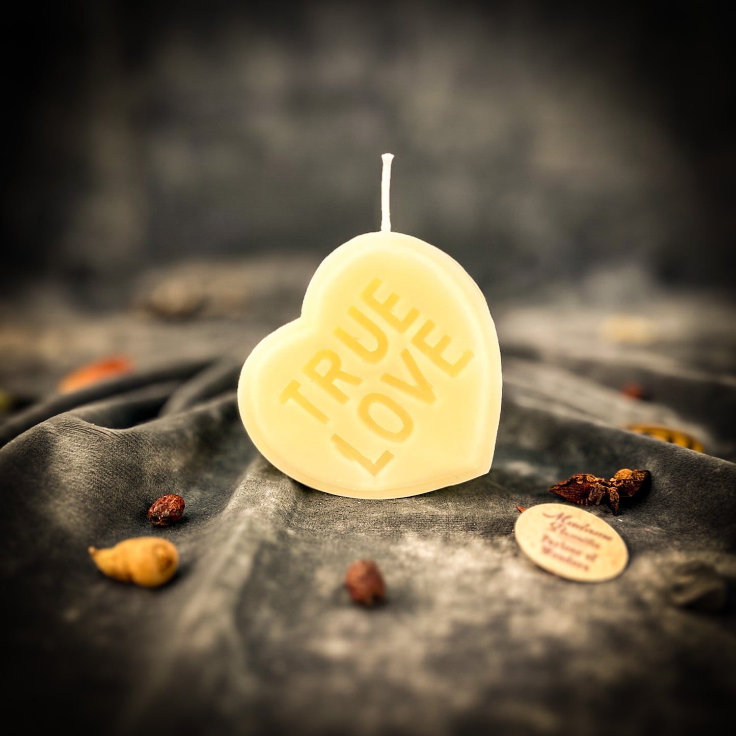 White True Love Candle 