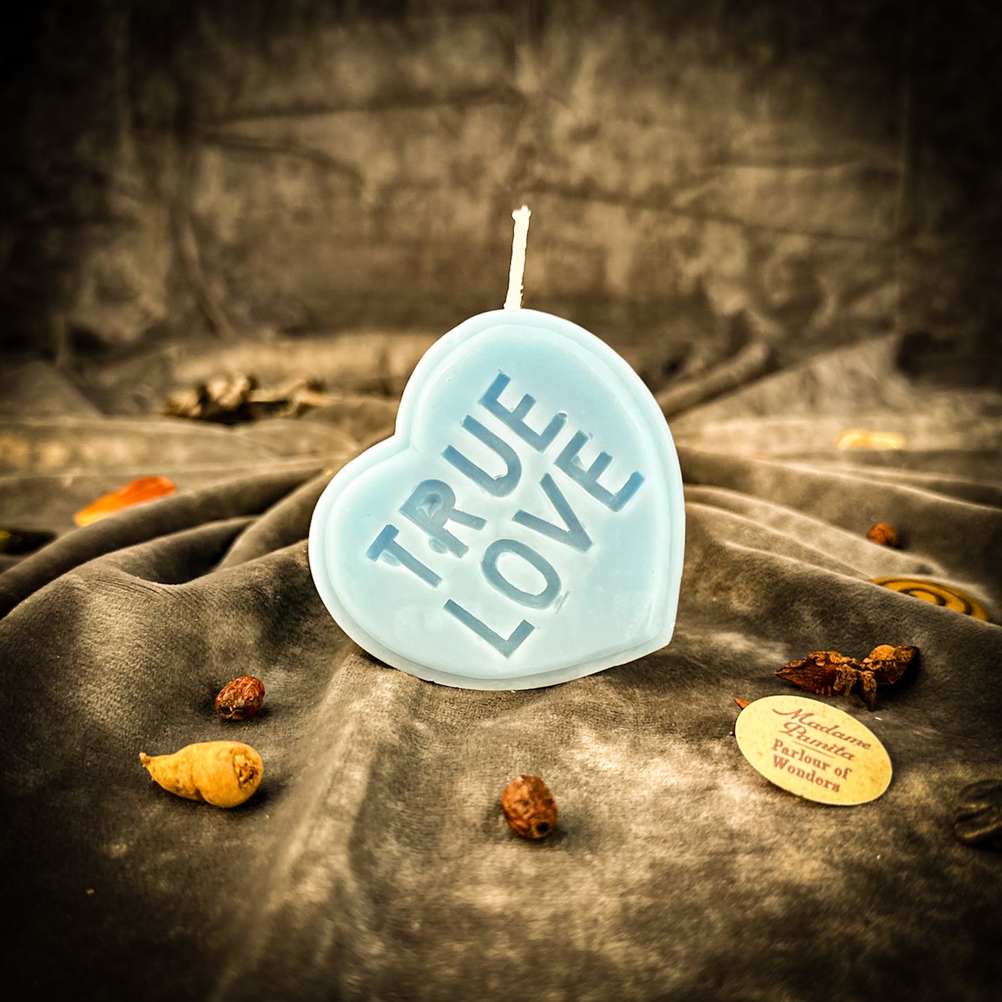 Blue True Love Spell Candle