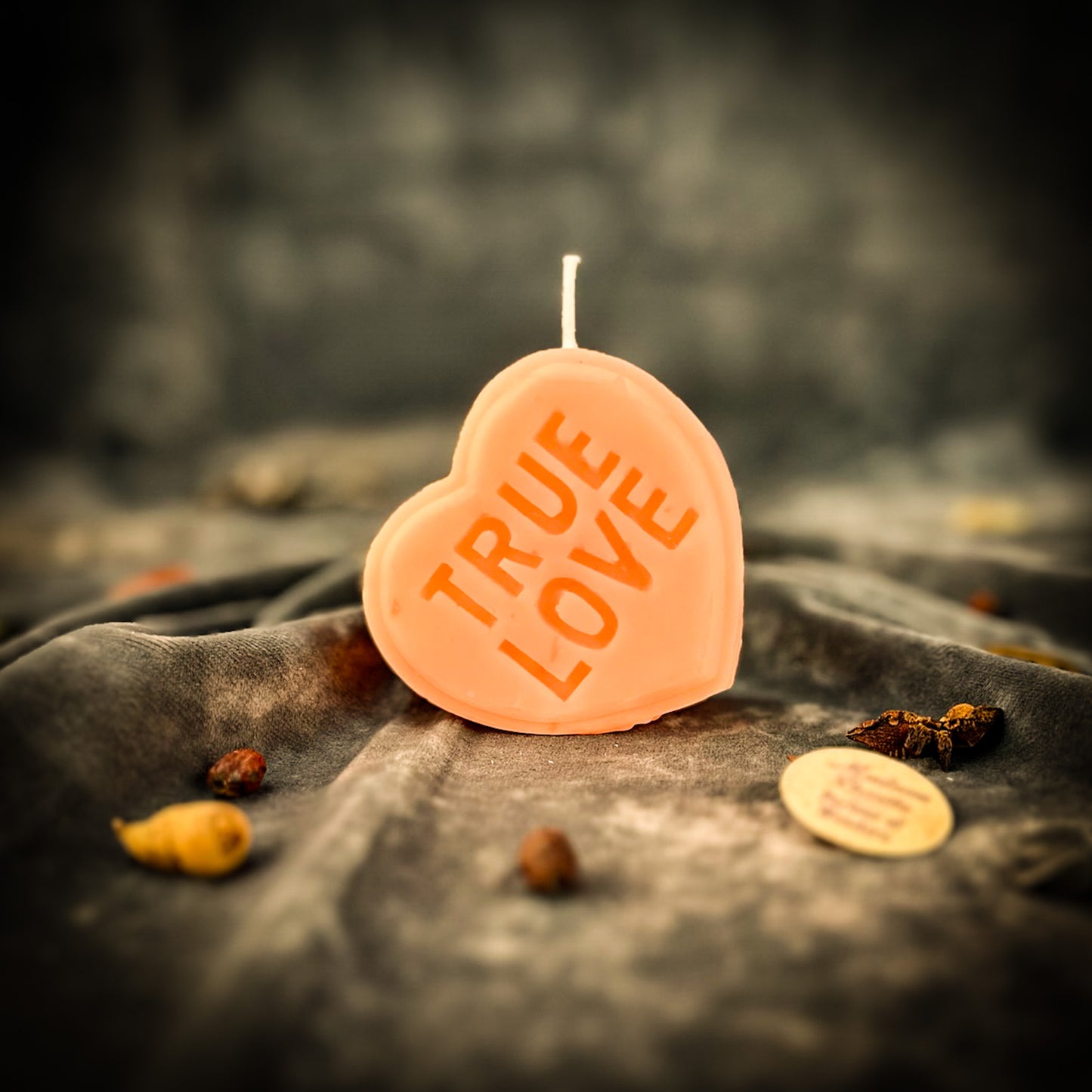 Pink Beeswax True Love Spell Candle