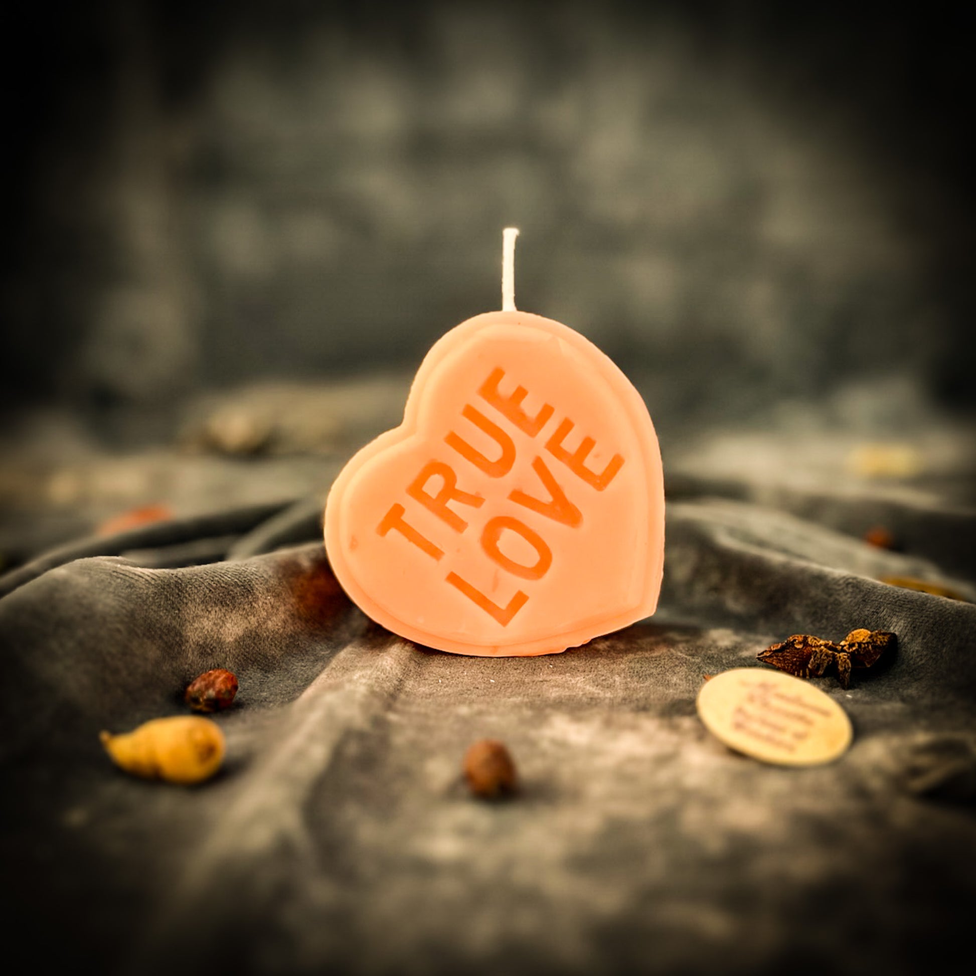 Pink Beeswax True Love Spell Candle