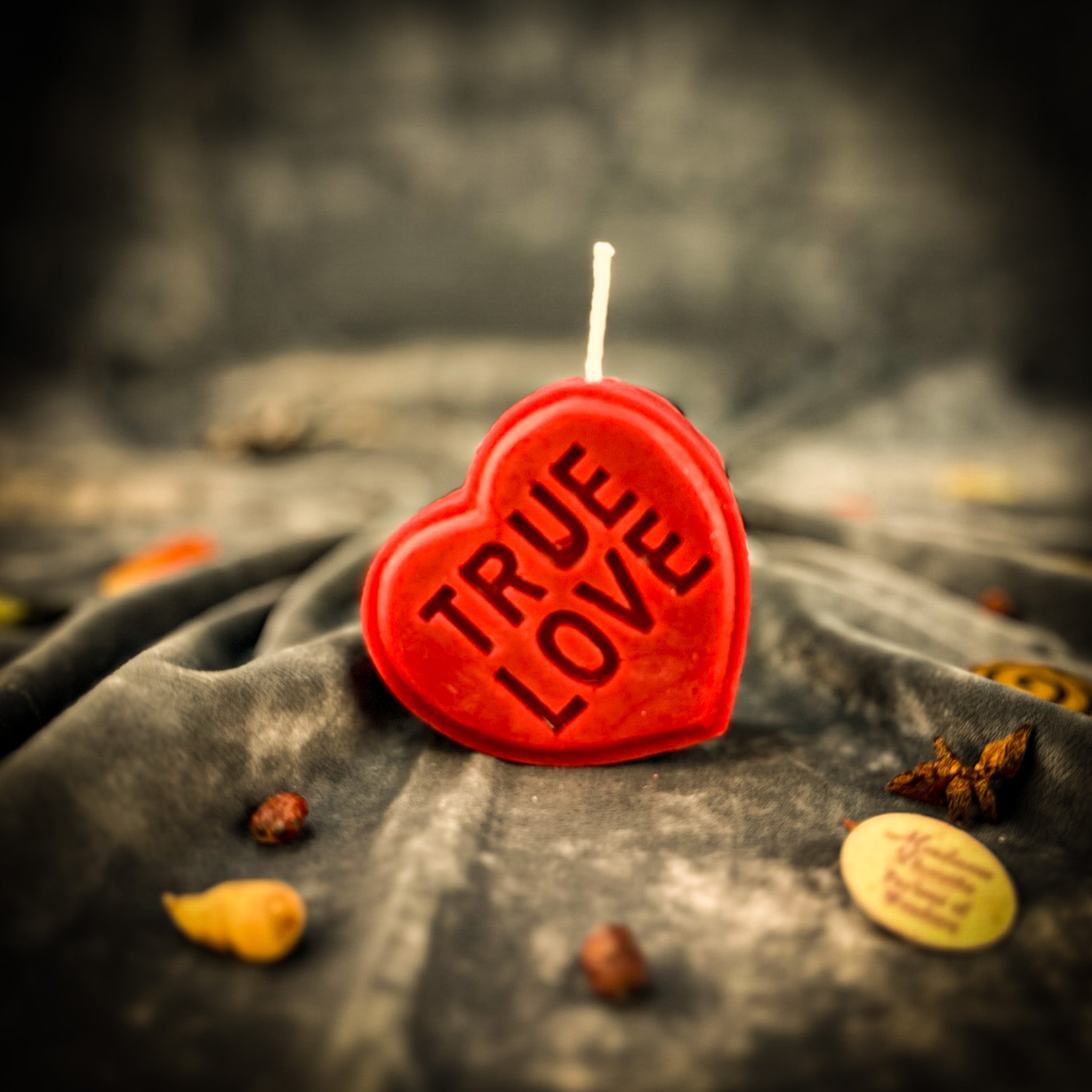 Beeswax True Love Spell Candle - Everlasting Love Magic - Parlour