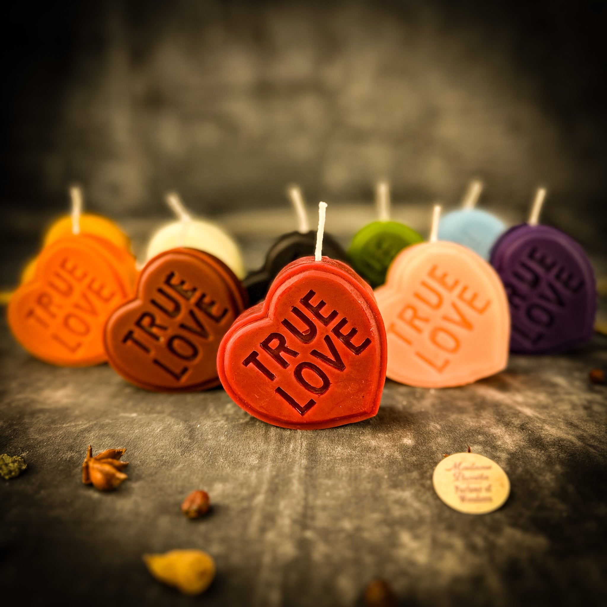 Beeswax True Love Spell Candle - Everlasting Love Magic - Parlour