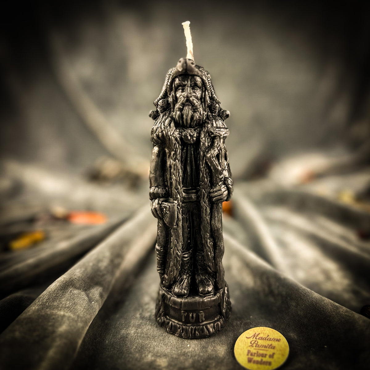 Beeswax Tur God Spell Candle | Empowerment, Strength & Stability